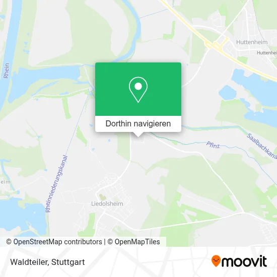 Waldteiler Karte