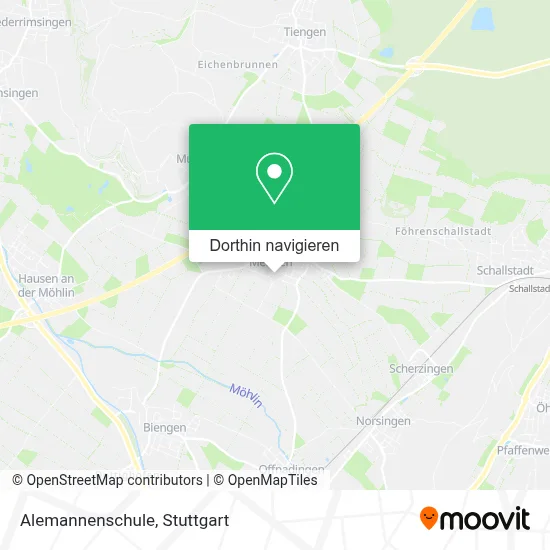 Alemannenschule Karte