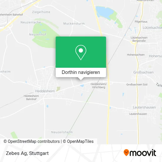 Zebes Ag Karte
