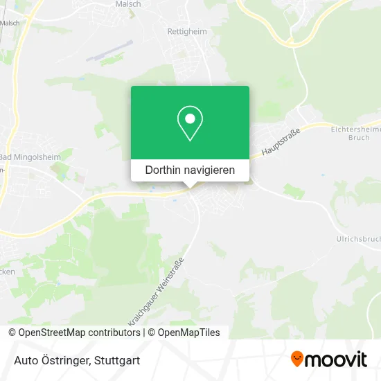 Auto Östringer Karte