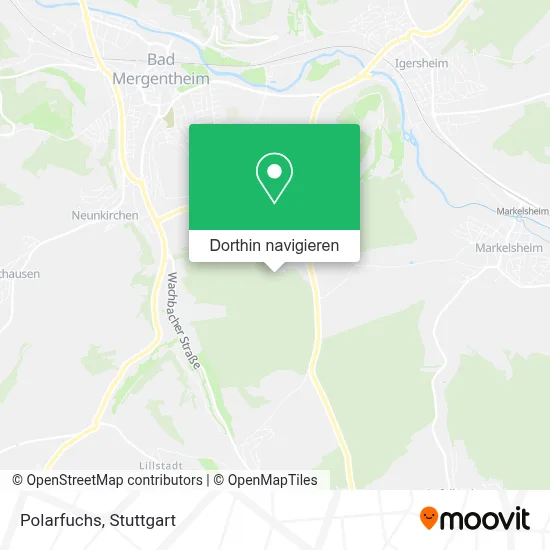 Polarfuchs Karte