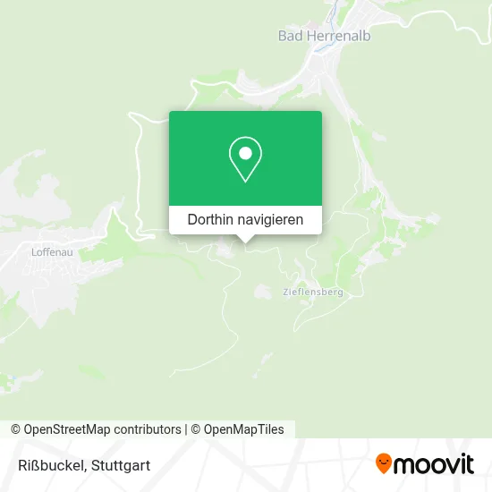 Rißbuckel Karte