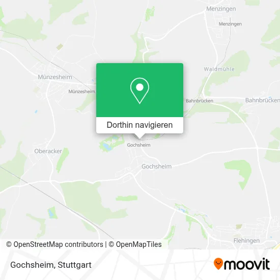 Gochsheim Karte