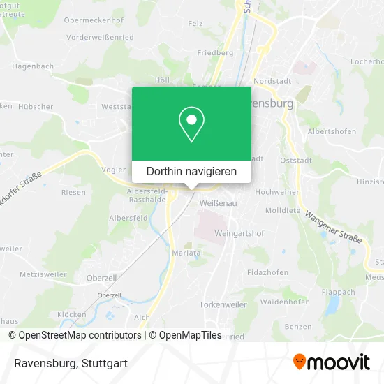 Ravensburg Karte