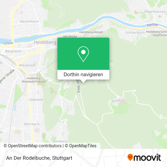 An Der Rodelbuche Karte