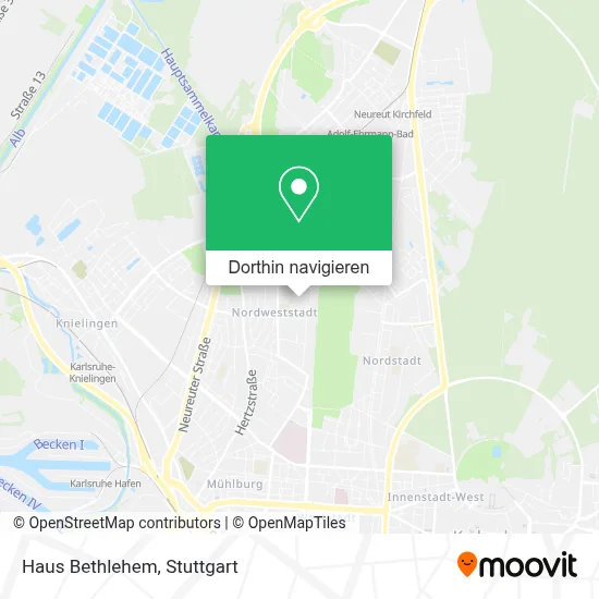 Haus Bethlehem Karte