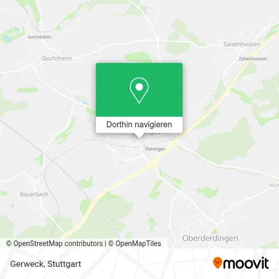 Gerweck Karte