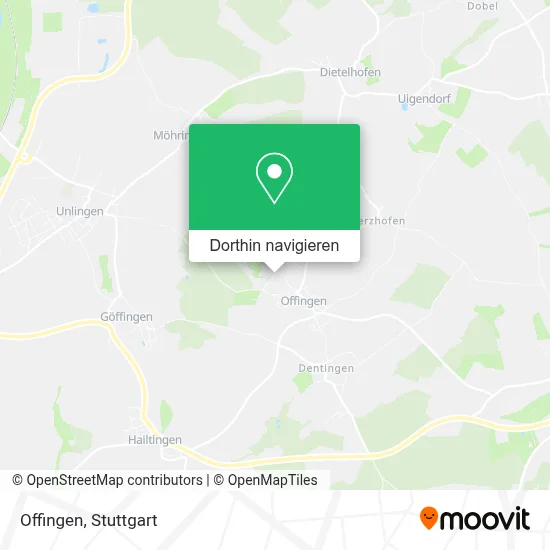 Offingen Karte