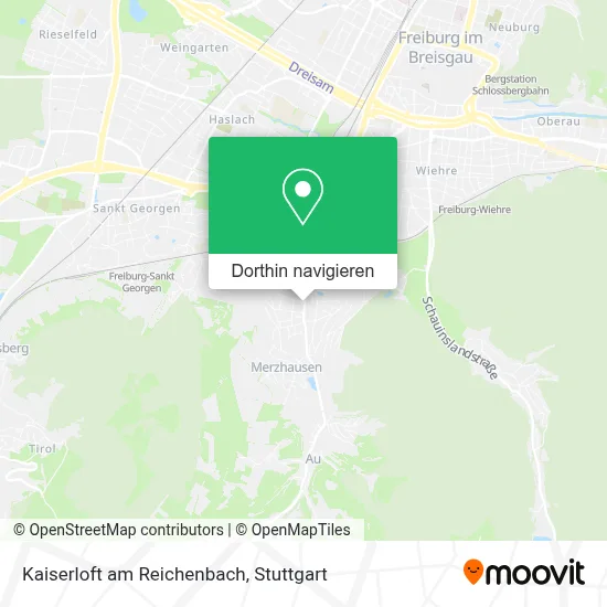 Kaiserloft am Reichenbach Karte