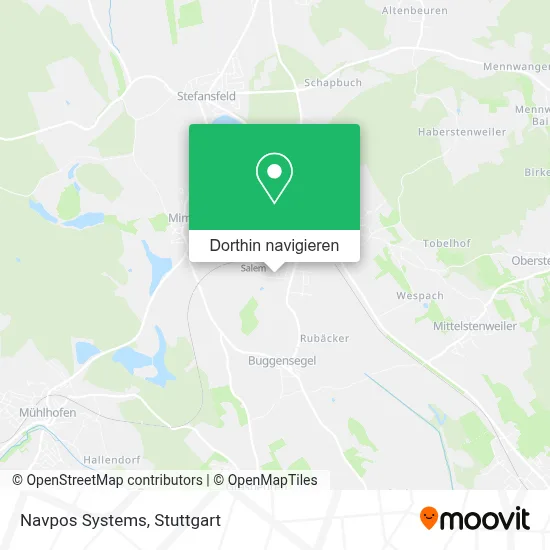 Navpos Systems Karte