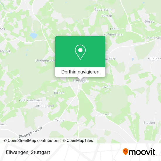 Ellwangen Karte