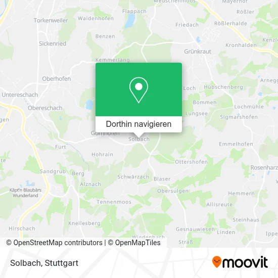 Solbach Karte