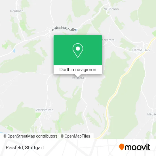 Reisfeld Karte