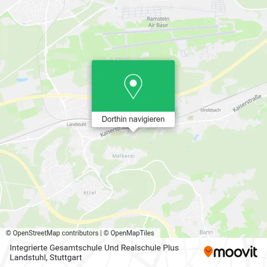Integrierte Gesamtschule Und Realschule Plus Landstuhl Karte
