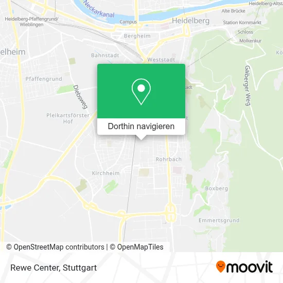 Rewe Center Karte