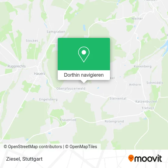 Ziesel Karte