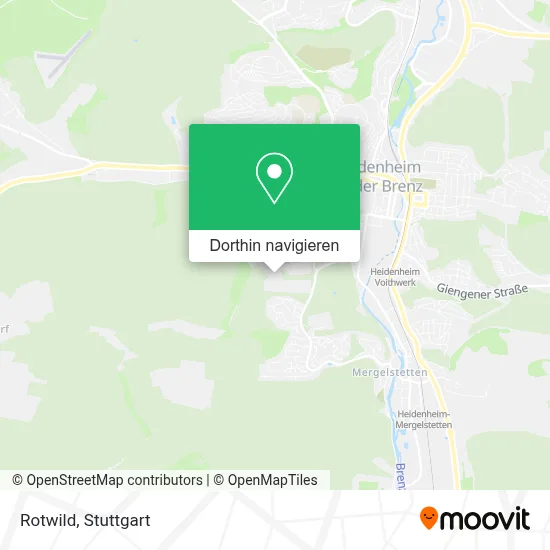 Rotwild Karte