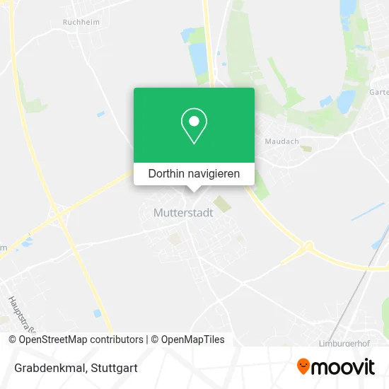 Grabdenkmal Karte