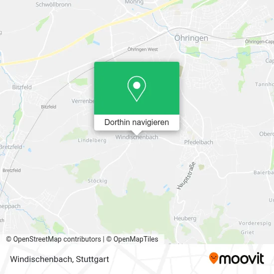 Windischenbach Karte