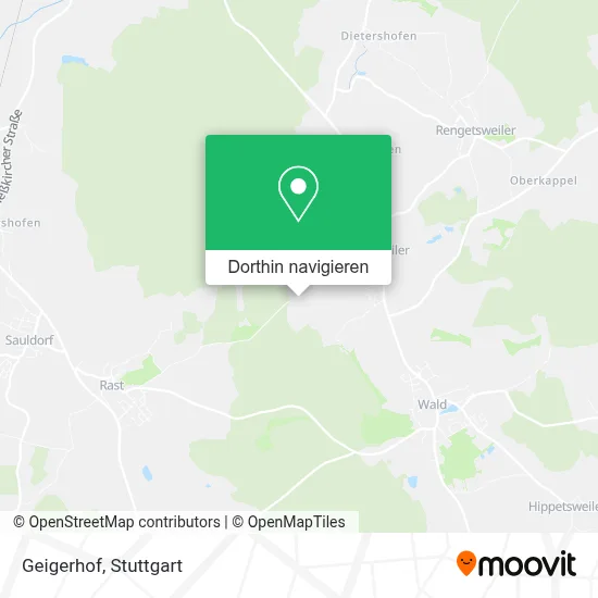 Geigerhof Karte