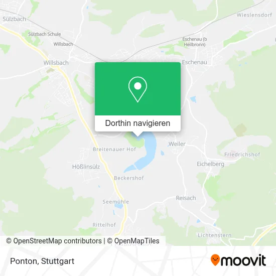 Ponton Karte