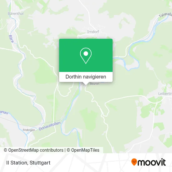 II Station Karte