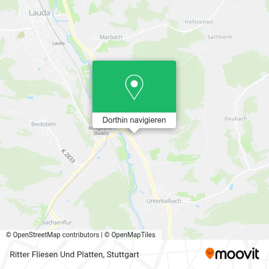 Ritter Fliesen Und Platten Karte