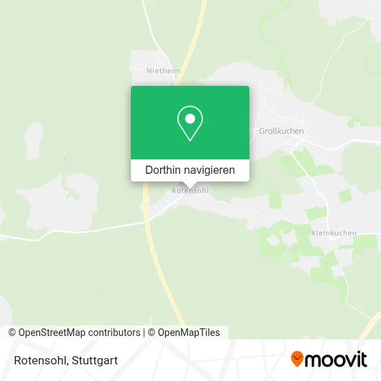 Rotensohl Karte