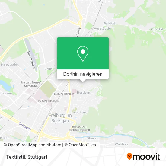 Textilstil Karte