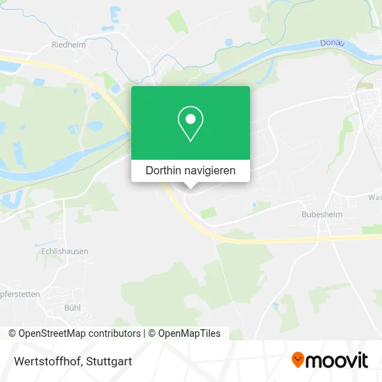 Wertstoffhof Karte