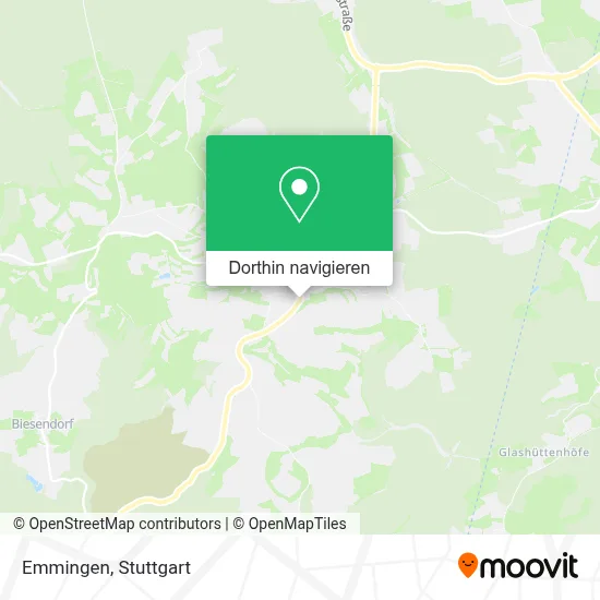 Emmingen Karte