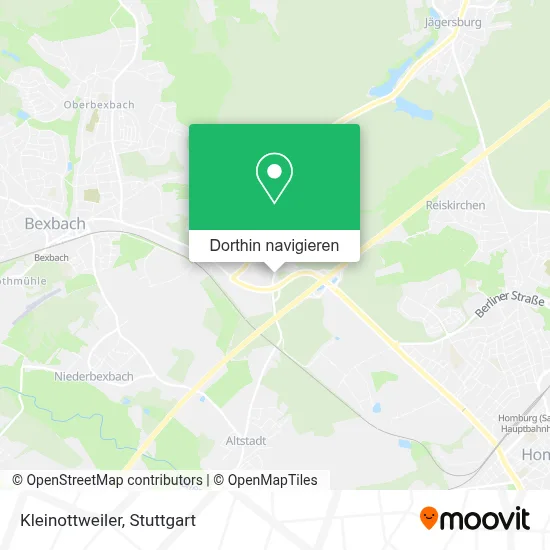 Kleinottweiler Karte