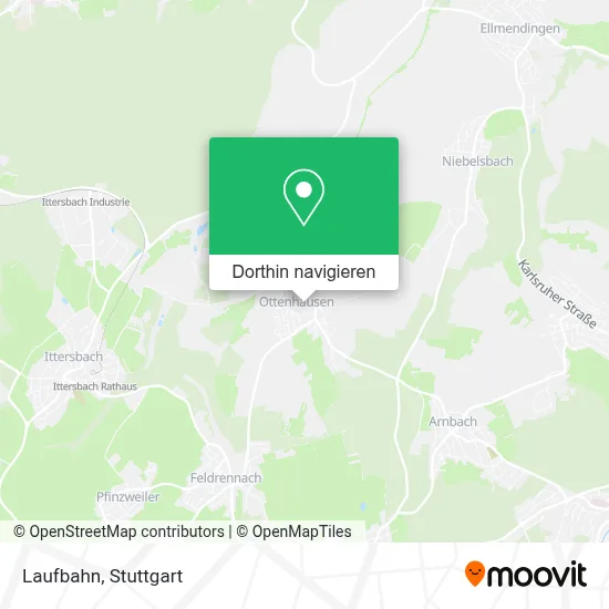 Laufbahn Karte