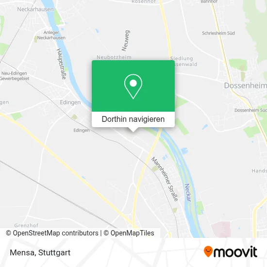 Mensa Karte