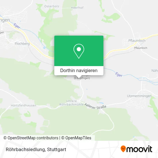 Röhrbachsiedlung Karte