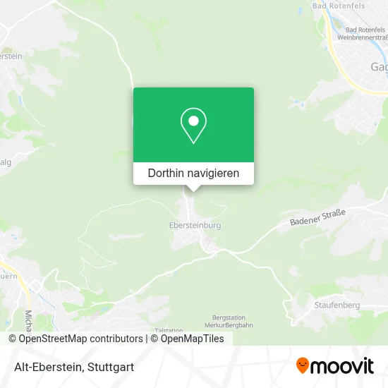 Alt-Eberstein Karte