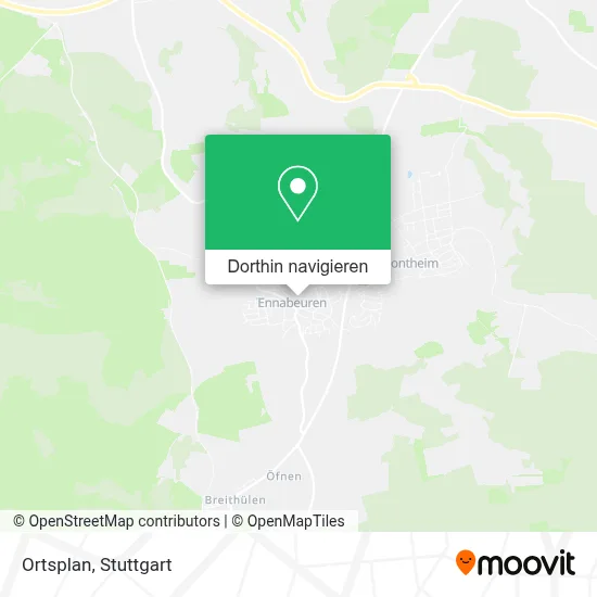 Ortsplan Karte