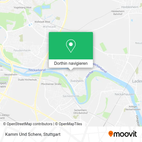 Kamm Und Schere Karte