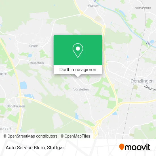 Auto Service Blum Karte
