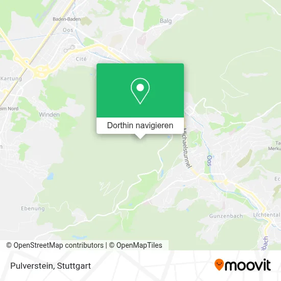 Pulverstein Karte