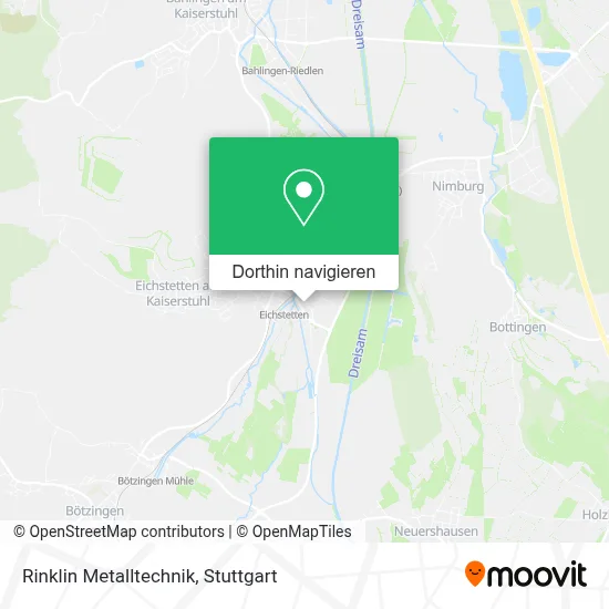 Rinklin Metalltechnik Karte