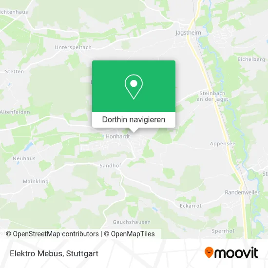Elektro Mebus Karte