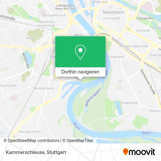 Kammerschleuse Karte