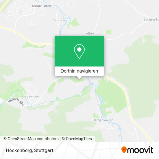 Heckenberg Karte