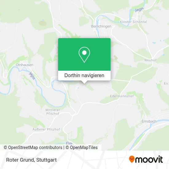 Roter Grund Karte