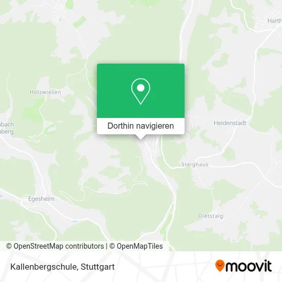 Kallenbergschule Karte