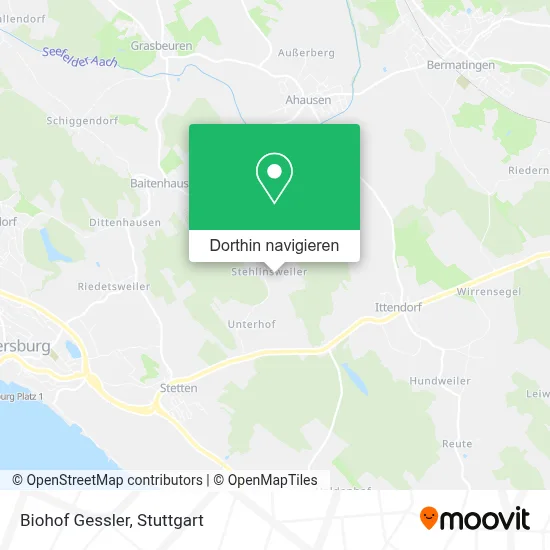 Biohof Gessler Karte