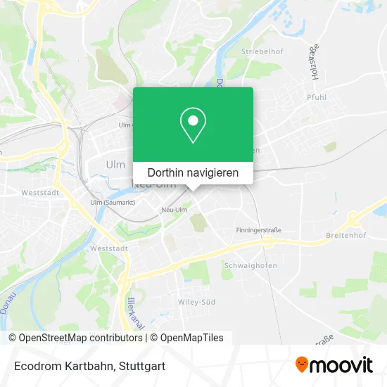 Ecodrom Kartbahn Karte