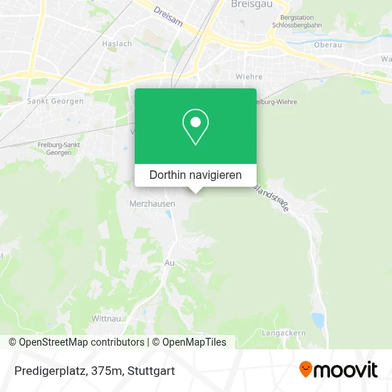Predigerplatz, 375m Karte