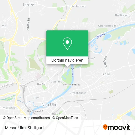 Messe Ulm Karte